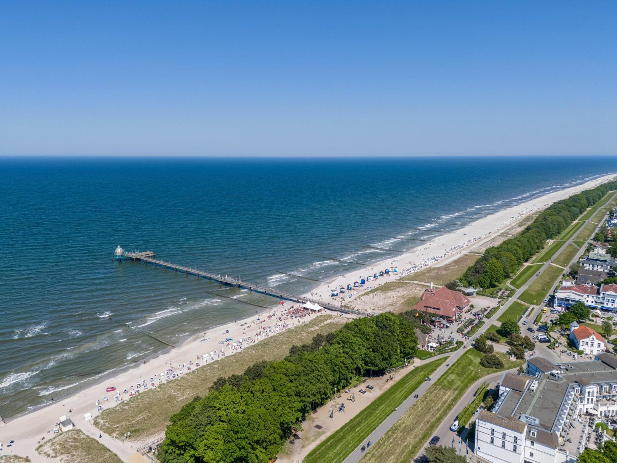 Residenz Am Strand Wohnung 5-73 ツィングシュト エクステリア 写真